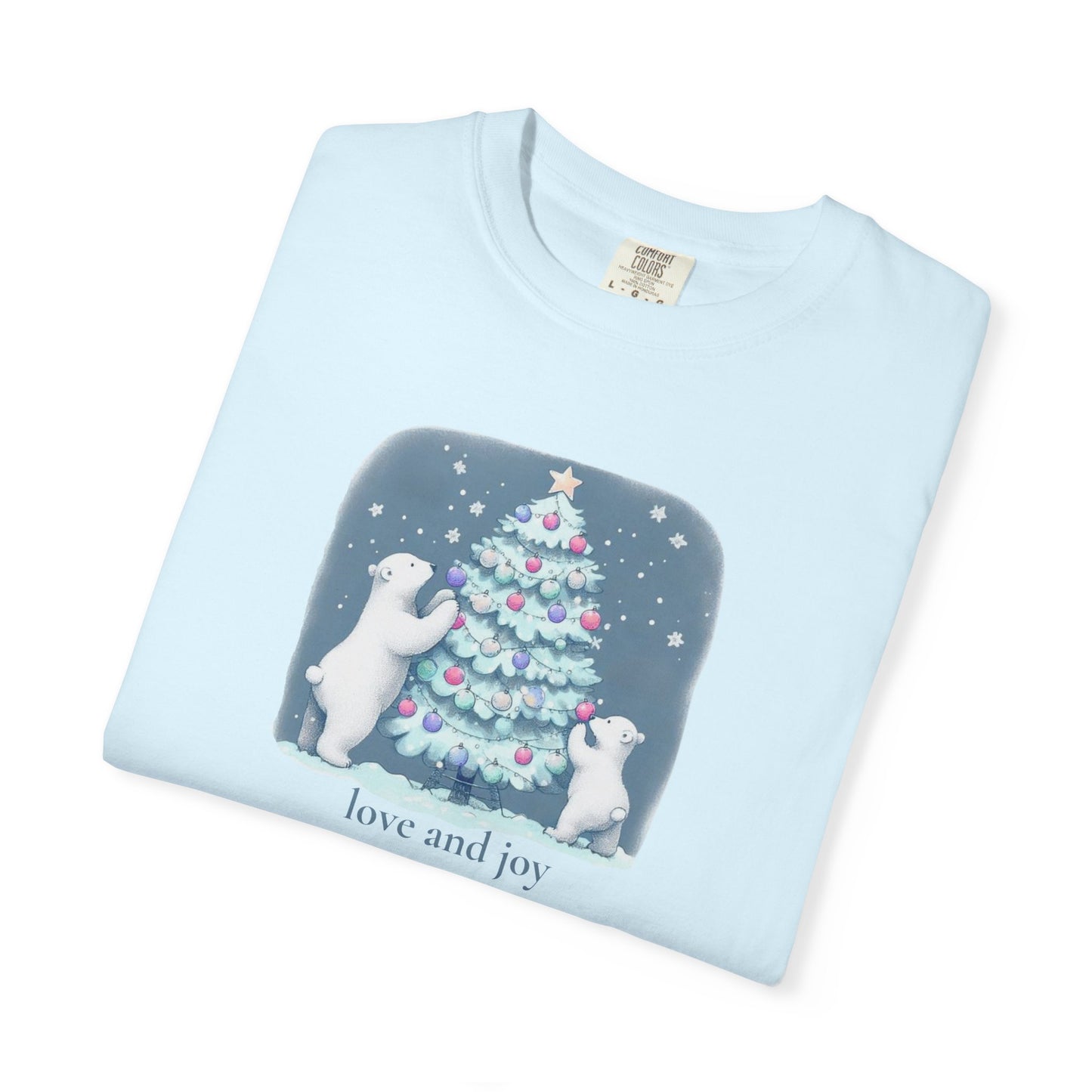 Love and Joy Polar Bear Tee