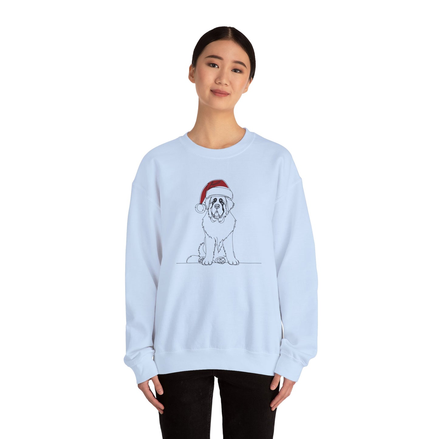 Saint Bernard Christmas Sweatshirt