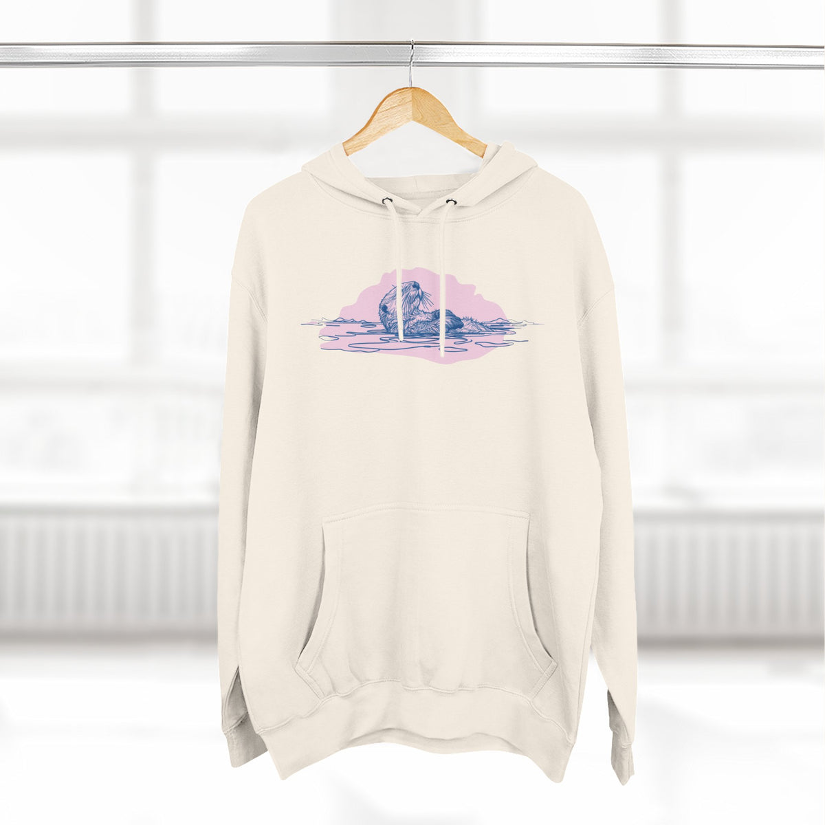 Sea Otter Hoodie | Floating Otter Hoodie