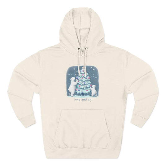 Love and Joy Polar Bears Hoodie