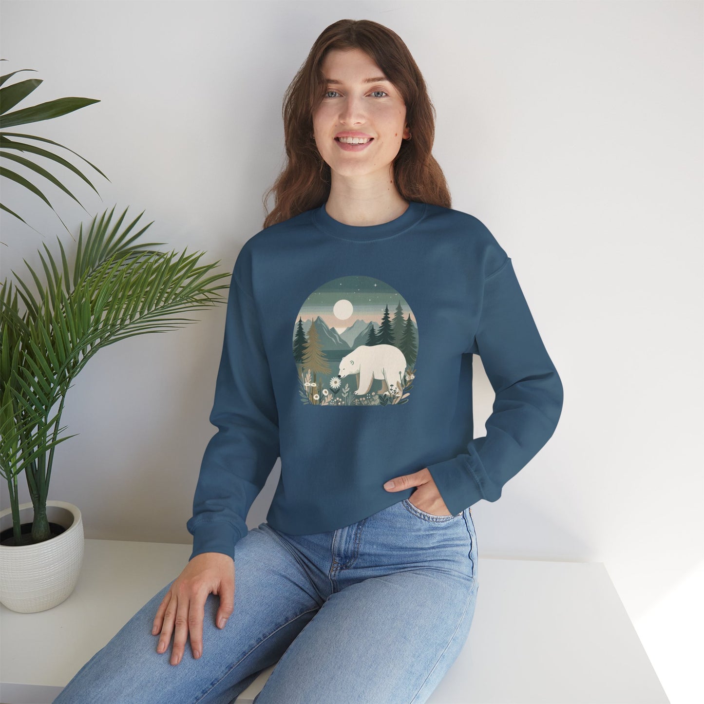 Polar Bear Nature Sweatshirt