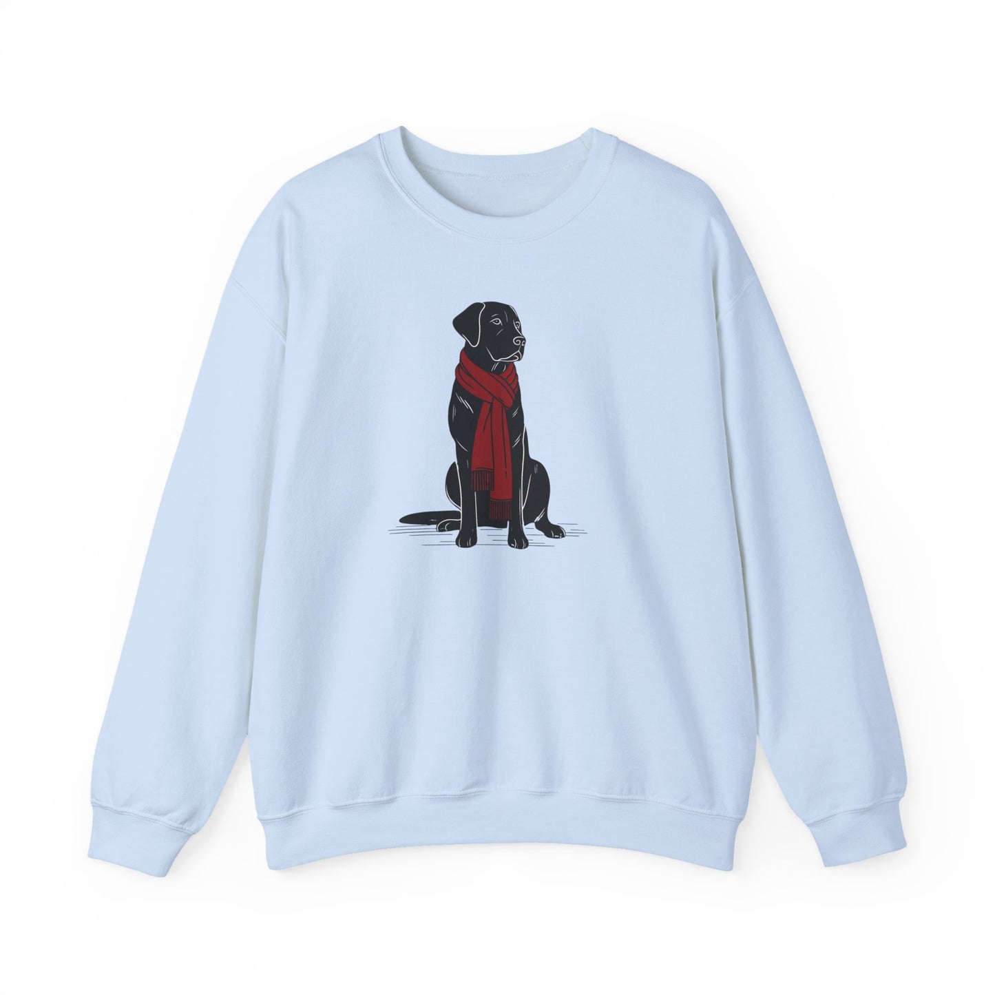 Black Lab Winter Dog Sweatshirt