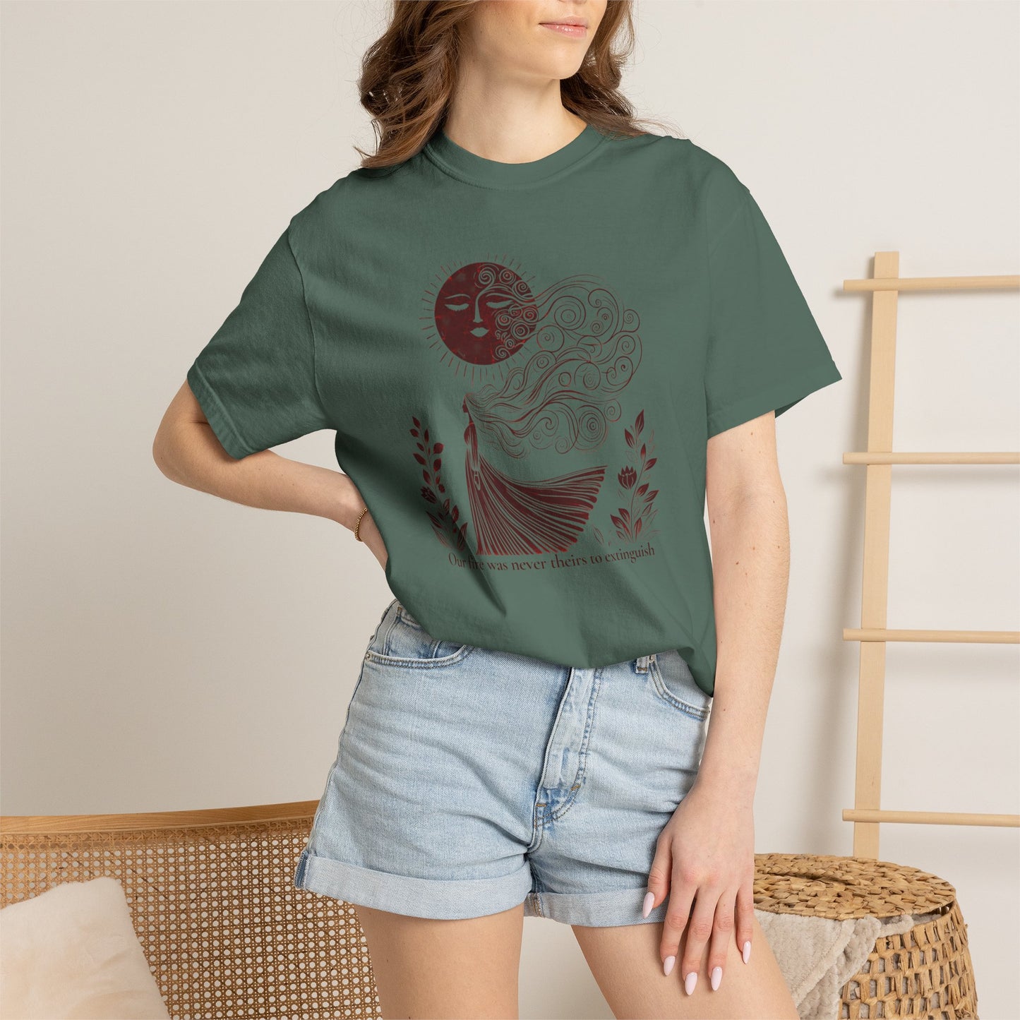Our Fire Was Never Theirs to Extinguish Comfort Colors T-Shirt