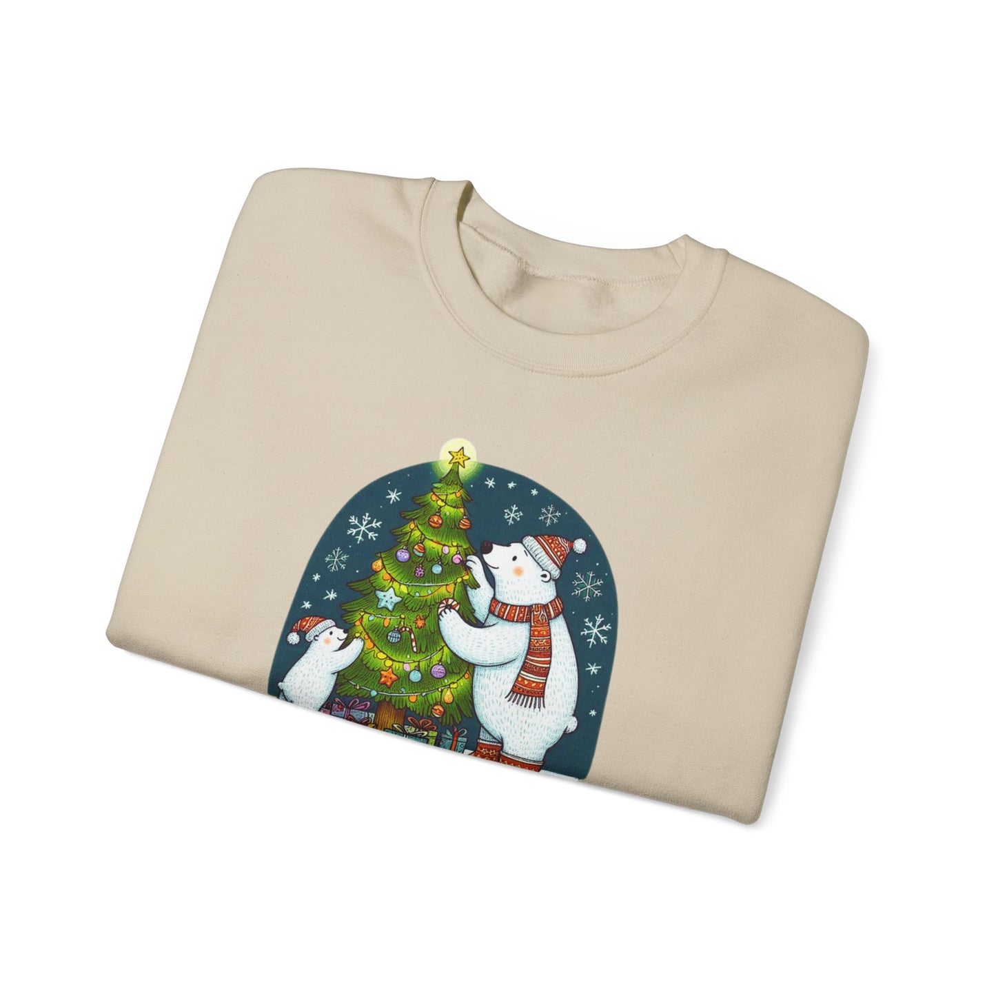 Merry Christmas Polar Bear Sweatshirt