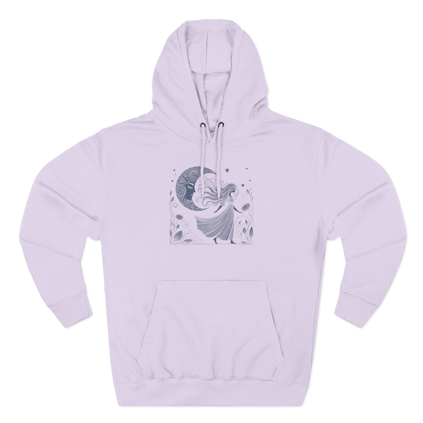 Moonlit Wildflower Woman Hoodie