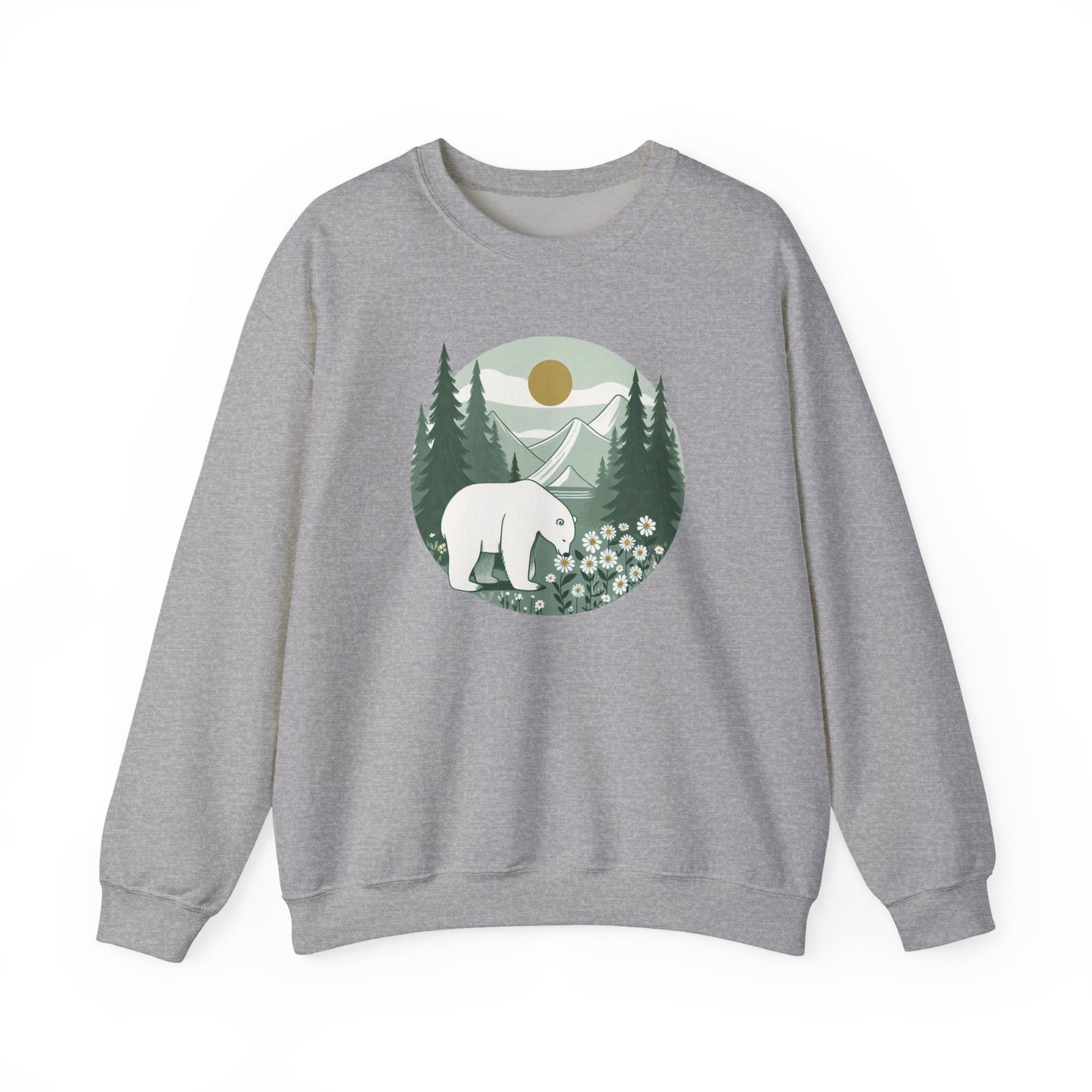 Polar Bear in the Pines Sweatshirt | Polar Den Edition