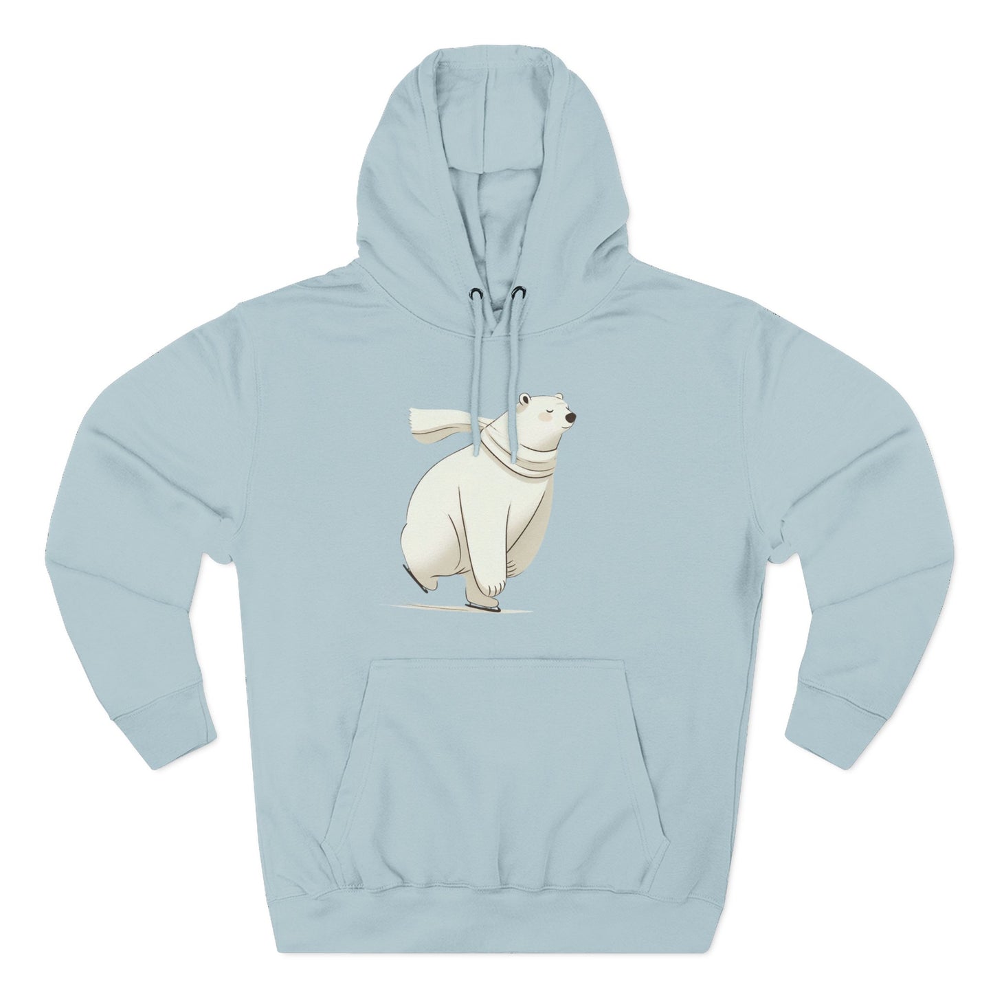 Polar Bear Skating Hoodie