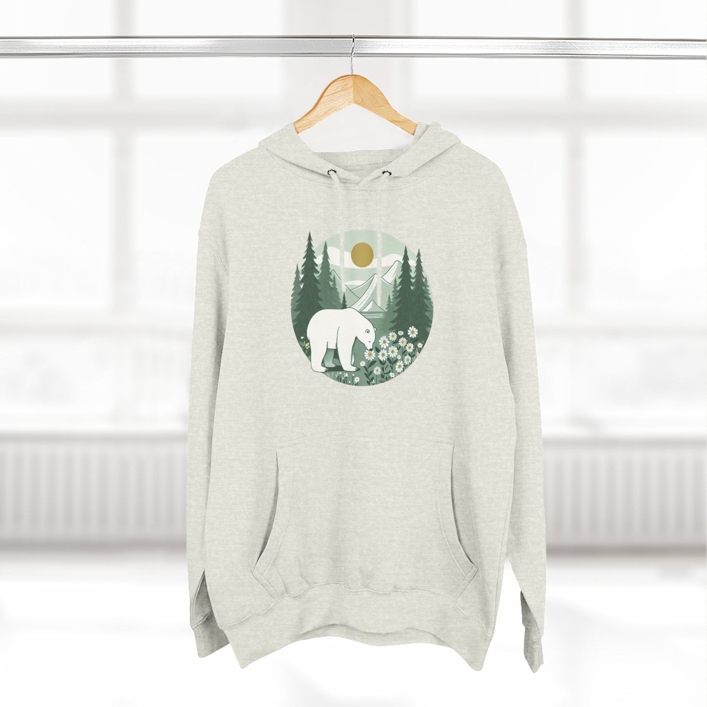 Polar Bear Mountain Meadow Hoodie