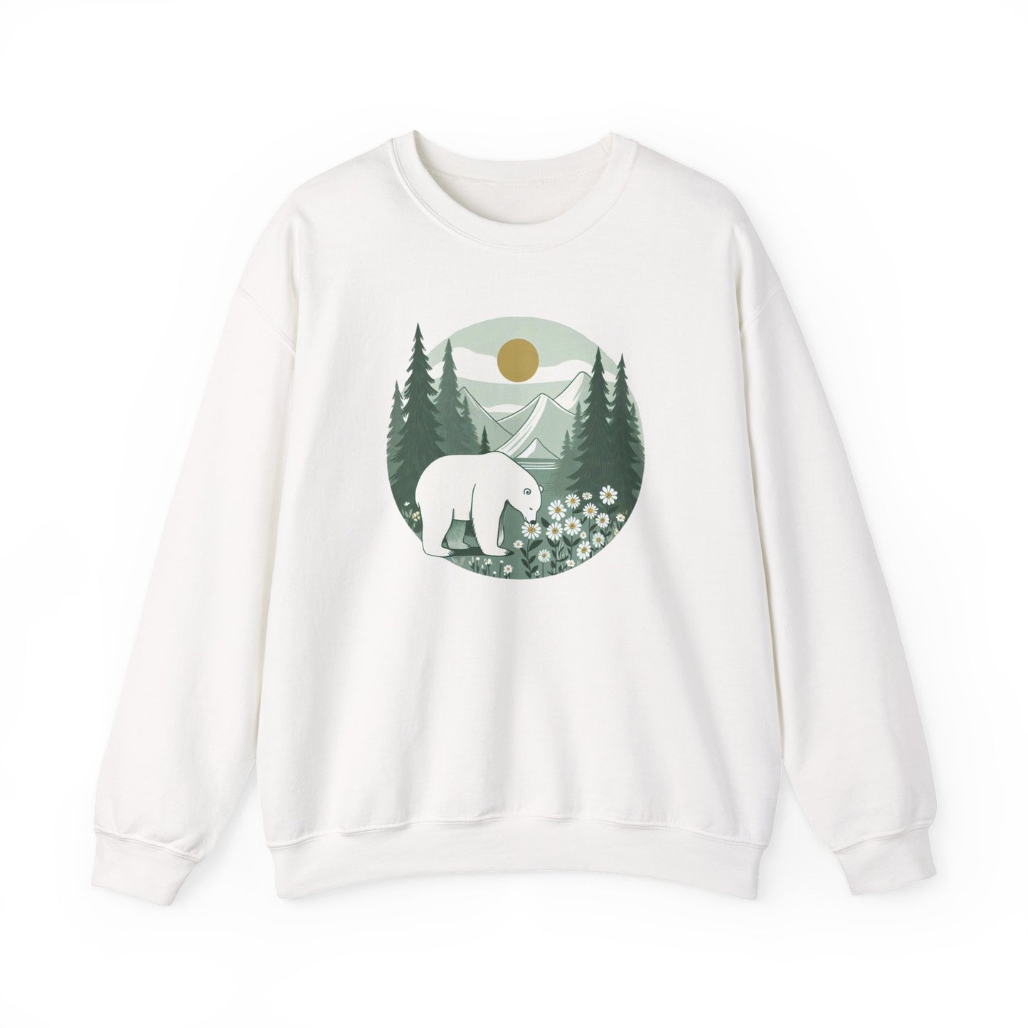 Polar Bear in the Pines Sweatshirt | Polar Den Edition