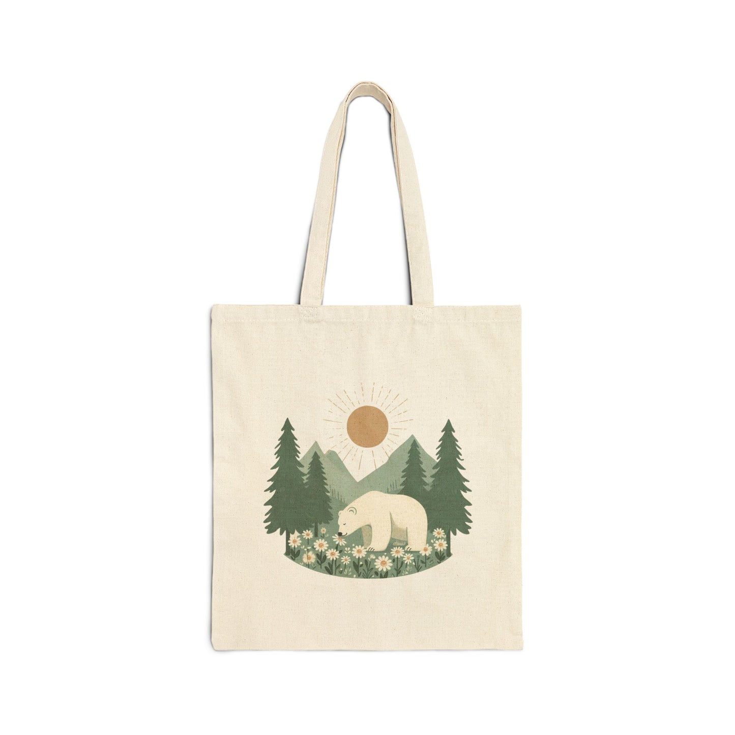 Polar Bear Meadow| Double-Sided Heritage Tote