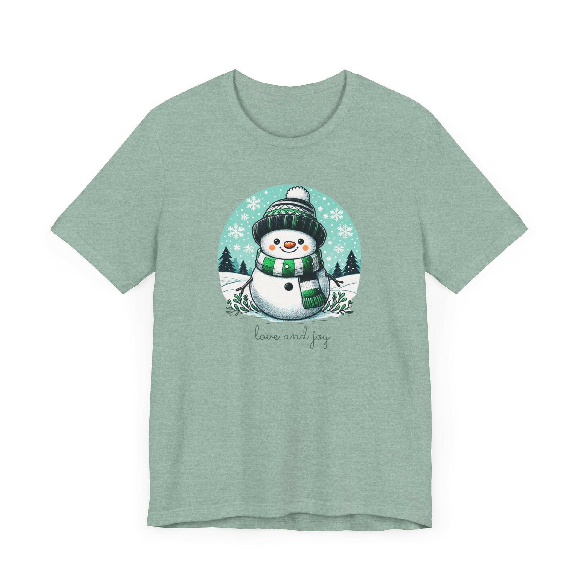 Snowman Snowglobe Tee - Stompy Paws