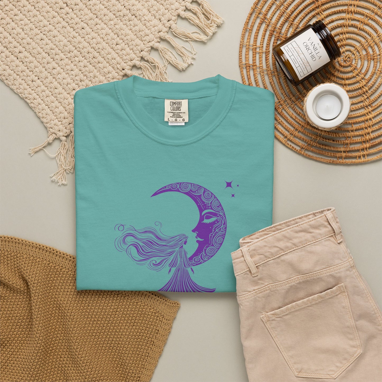 Comfort Colors She Walks With the Weight of Every Woman Silenced Tee