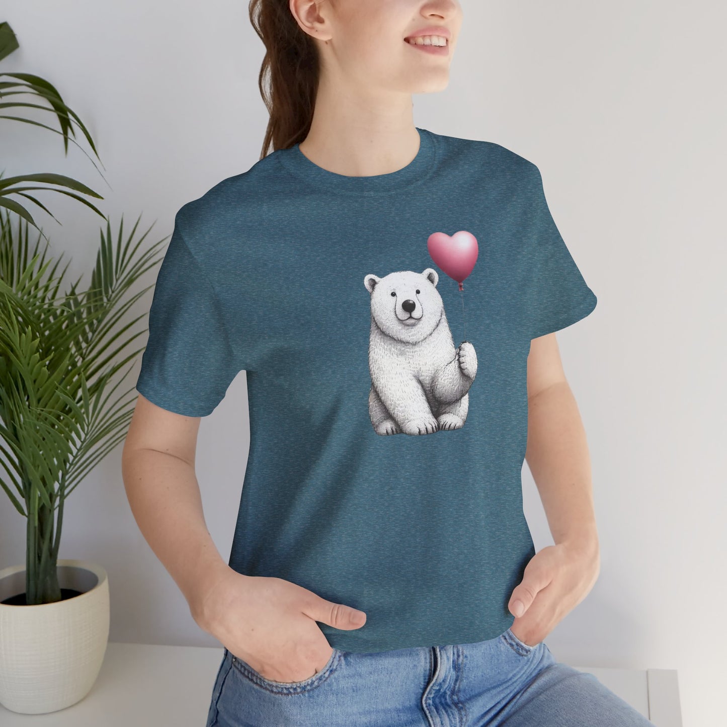 Polar Heart Illustrated Premium Tee | Polar Den