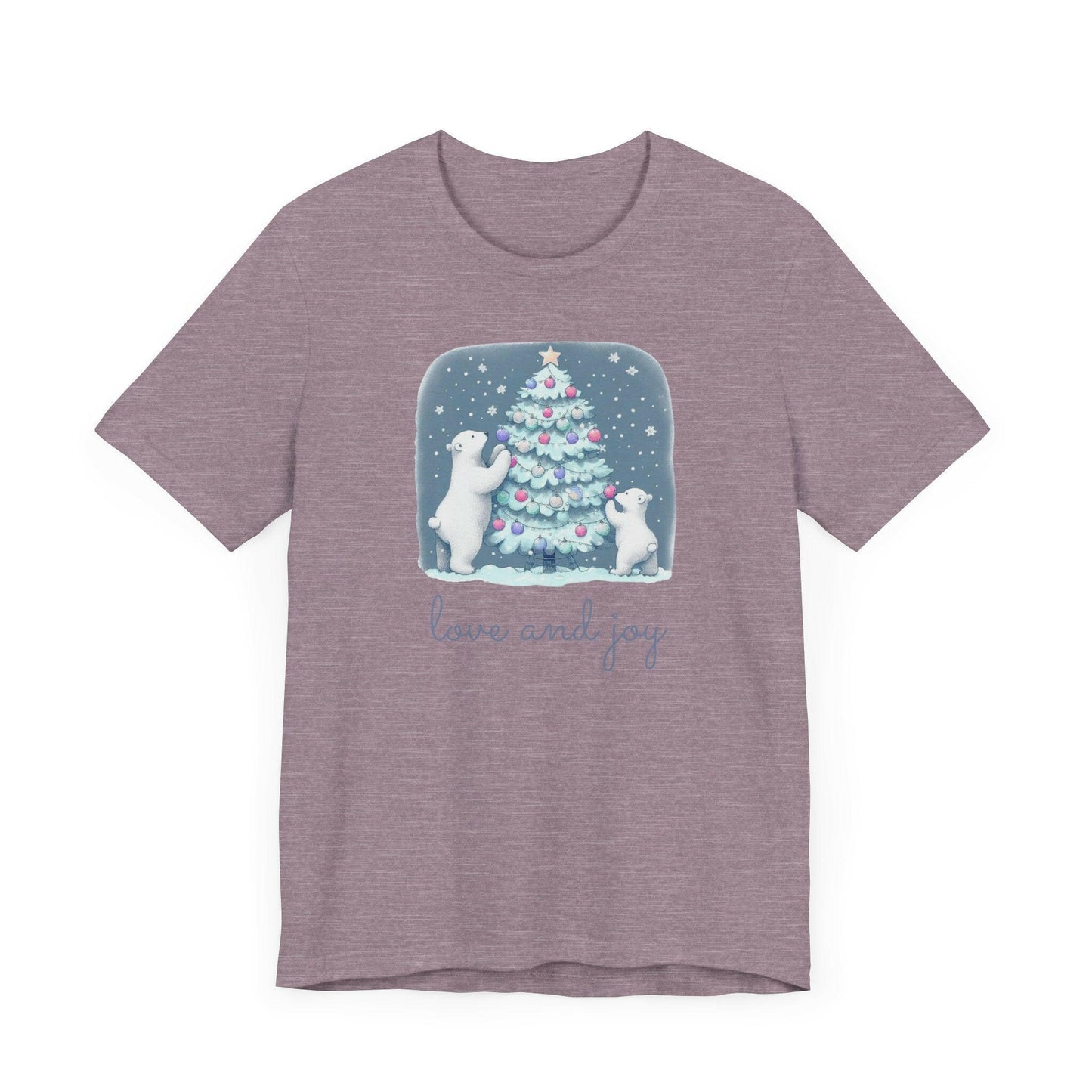 Polar Bear Family Christmas Tee