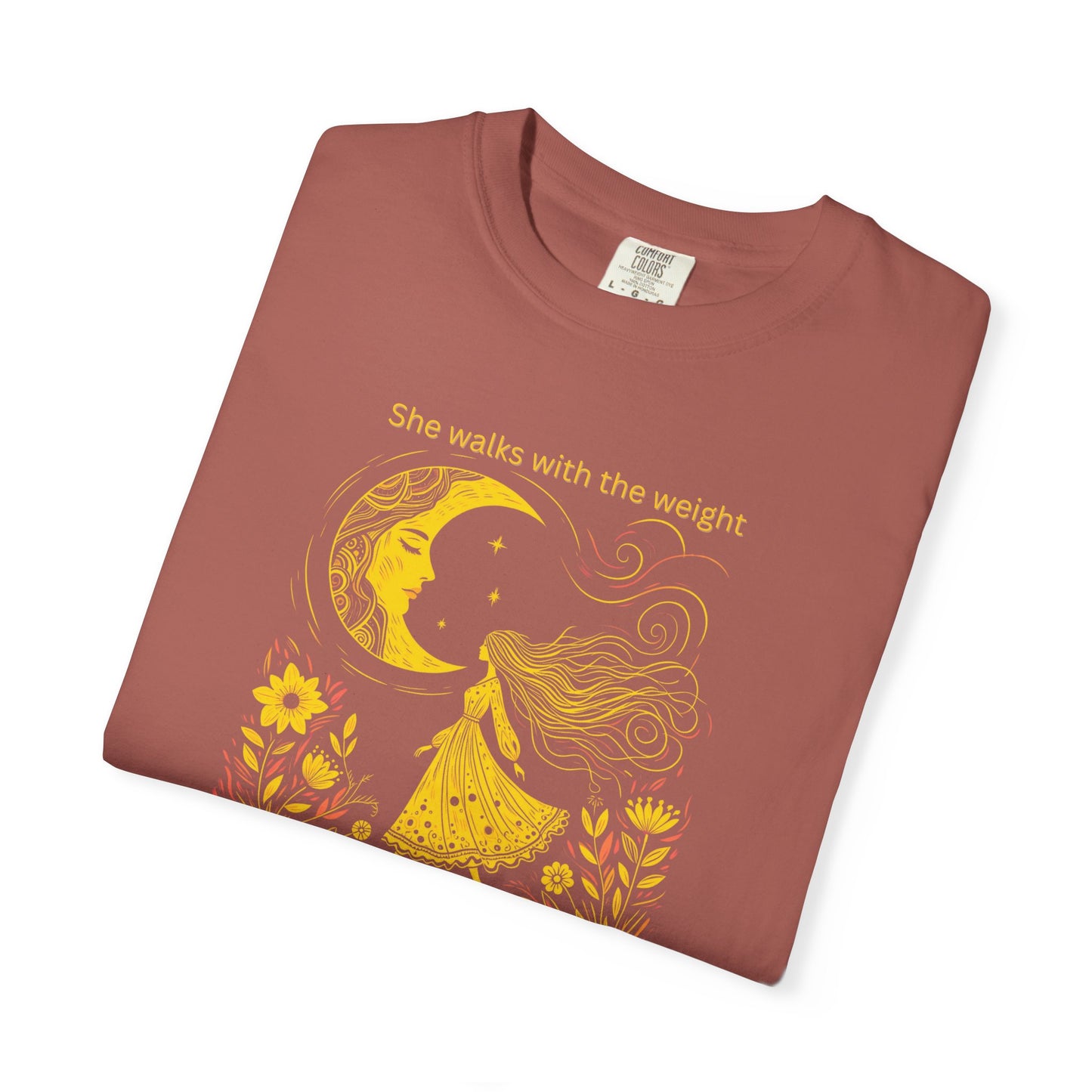 Comfort Colors She Walks With the Weight Tee