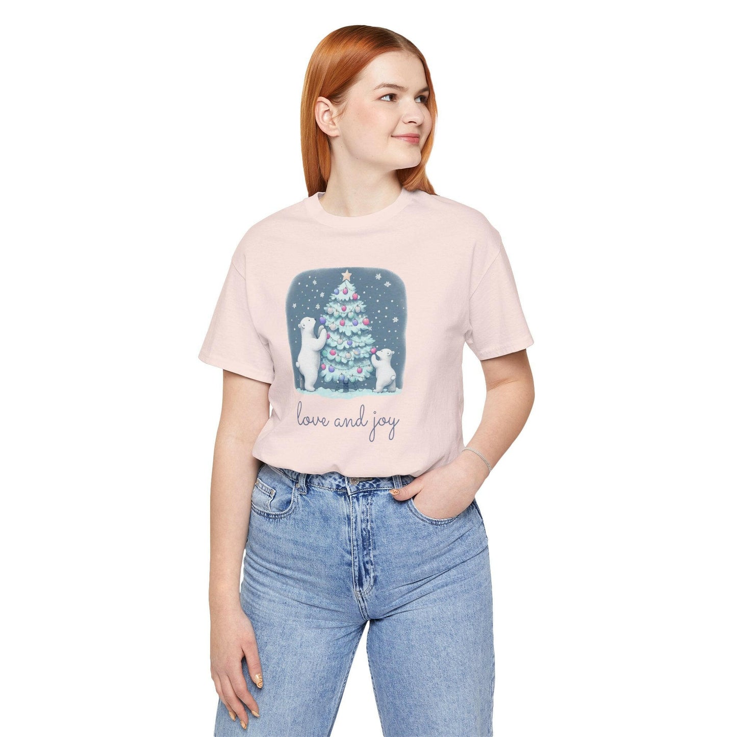 Polar Bear Family Christmas Tee