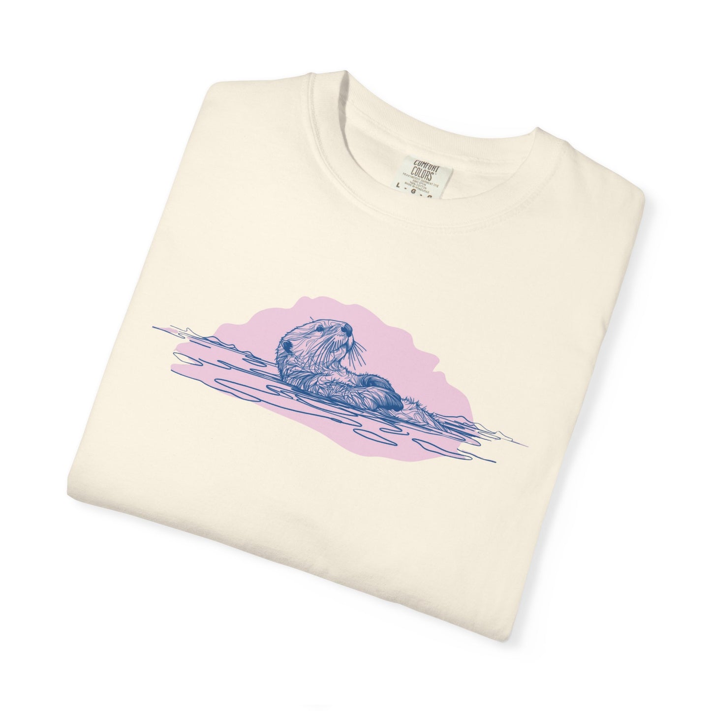 Coastal Otter Comfort Colors Tee