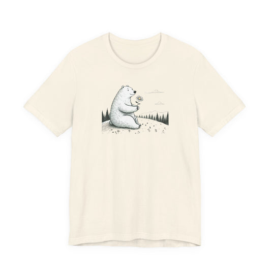 Daisy Bear Sketch Premium Tee | Polar Den Edition