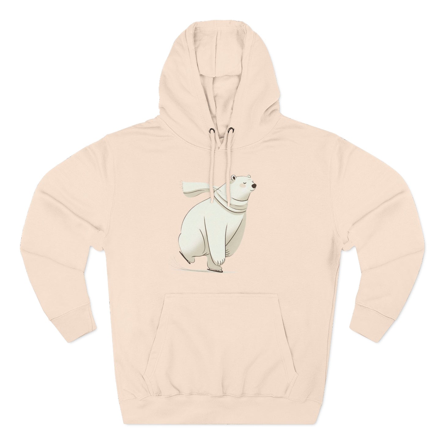 Polar Bear Skating Hoodie