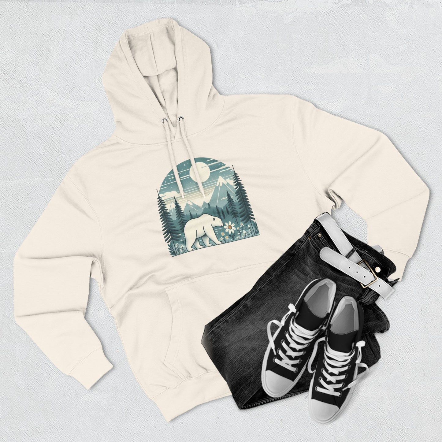 Solstice Polar Bear Hoodie