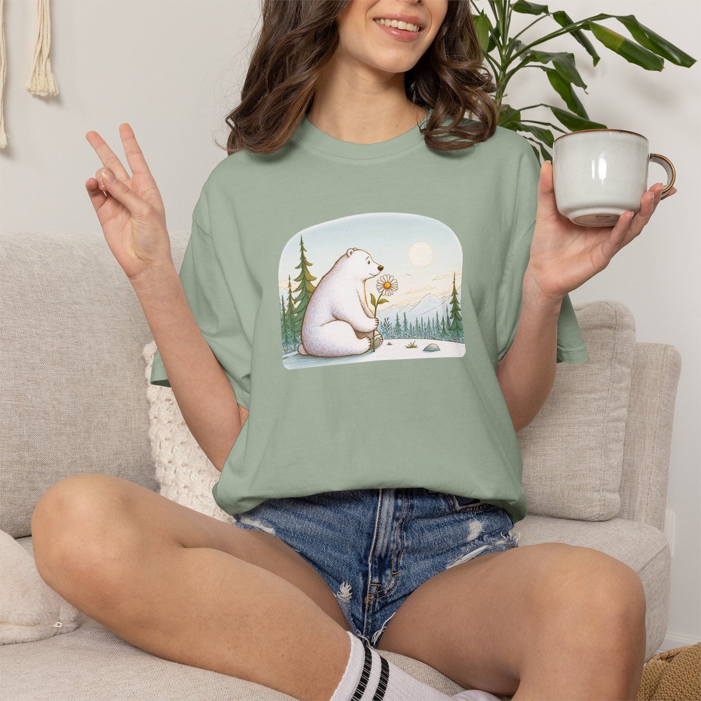 Polar Bear Mountain Meadow Tee