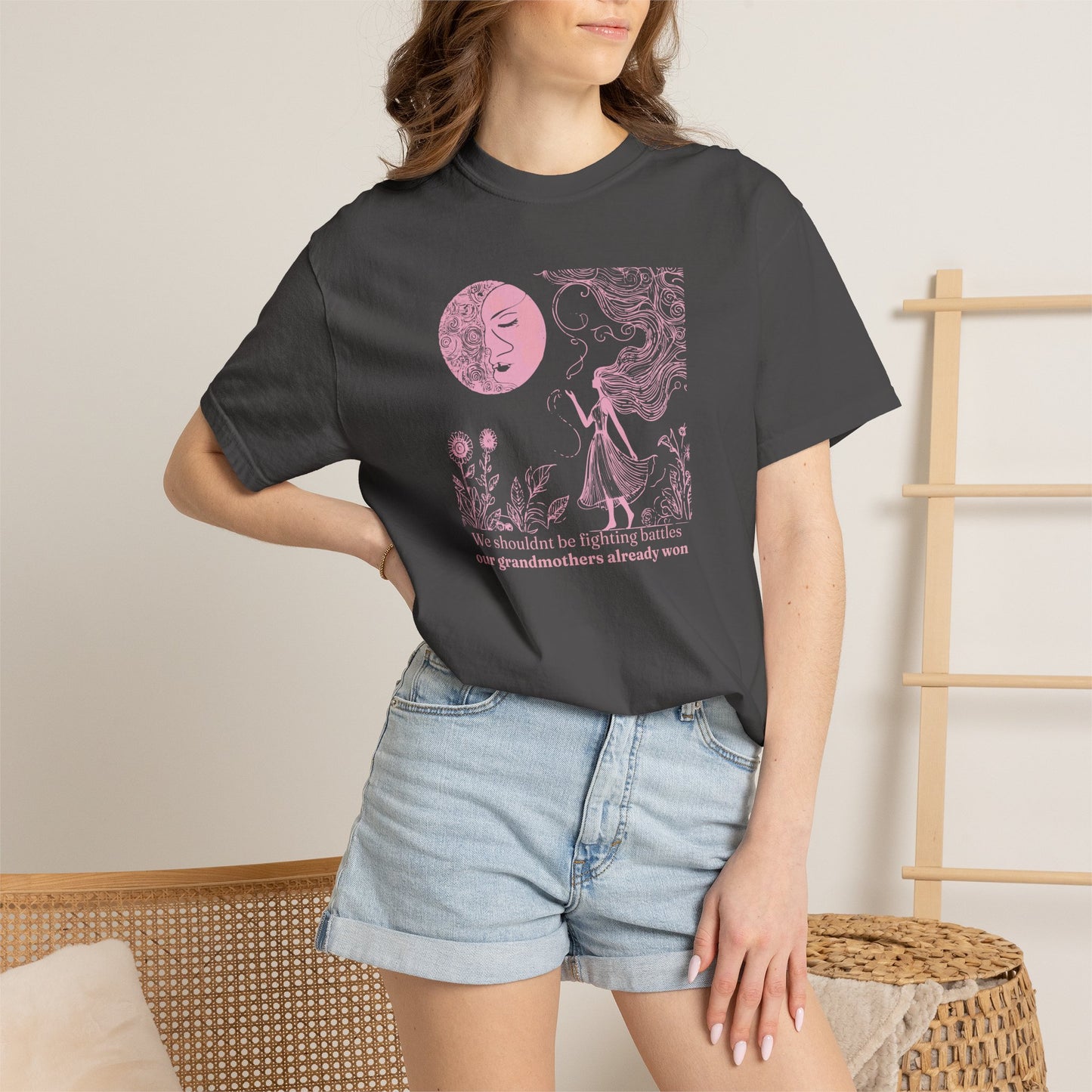 We Shouldn’t Be Fighting Battles Comfort Colors Tee Description