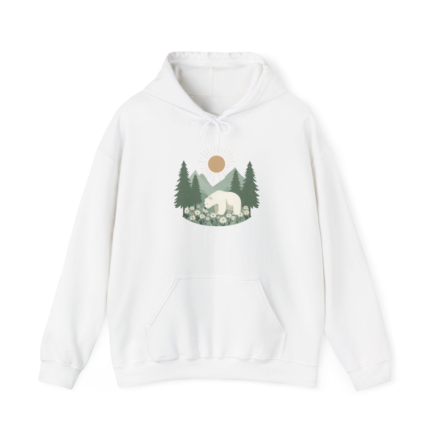 Polar Bear Meadow Hoodie | Polar Den Edition