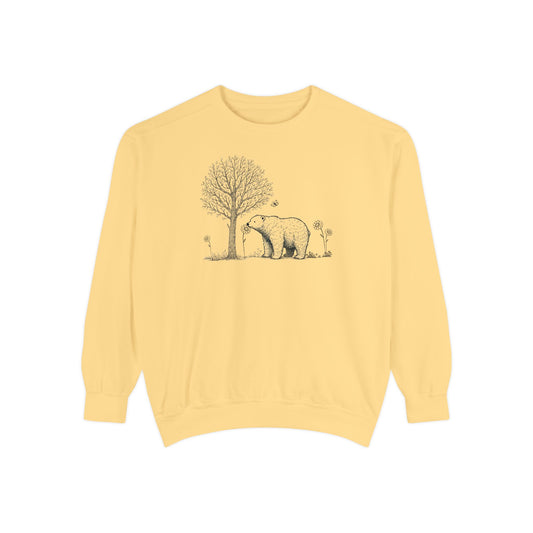 The Meadow Bear – Botanical Sketch Long Sleeve