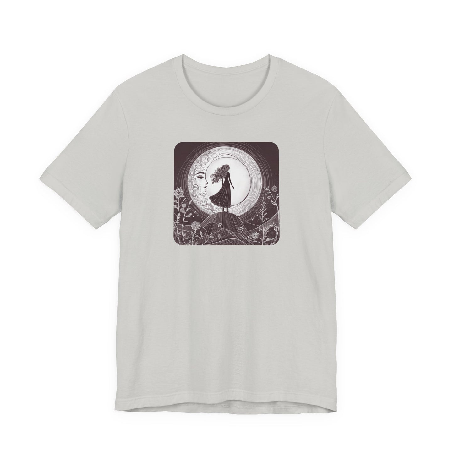 The Lunar Traveler Art-Only Premium Tee | Mystic Den Signature Series