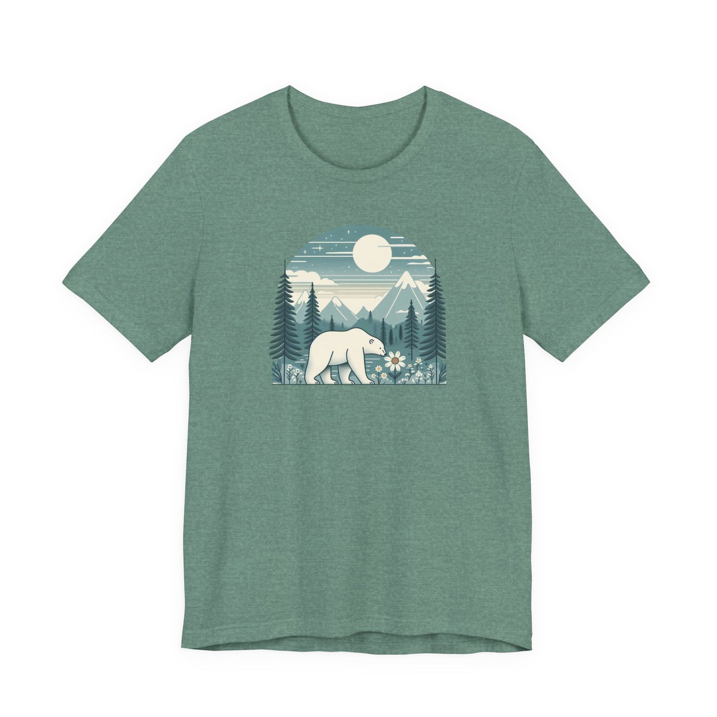 Polar Bear Mountain Forest Tee