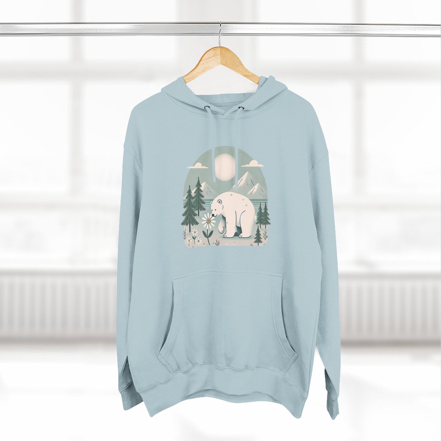 Polar Bear Meadow Hoodie