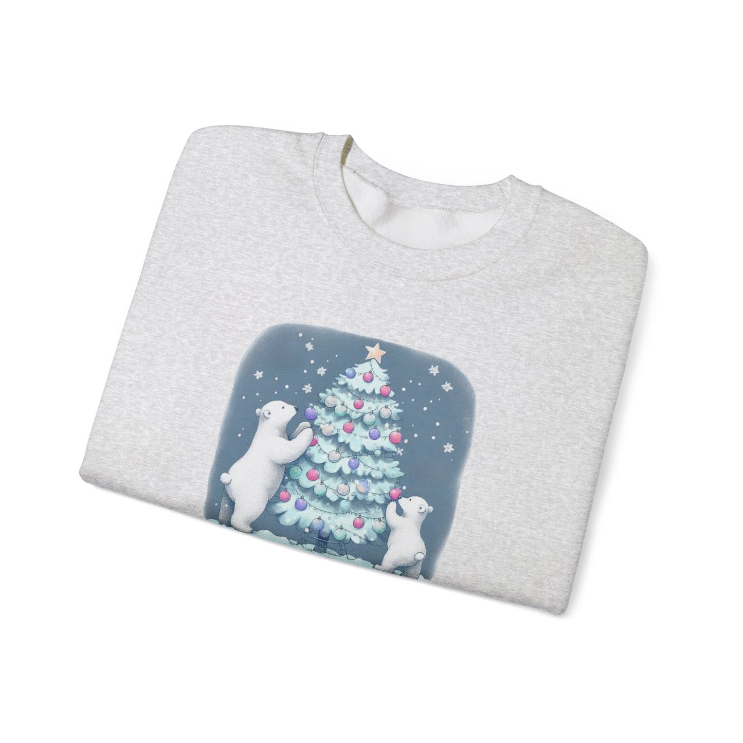 Love and Joy Polar Bear Christmas Sweatshirt