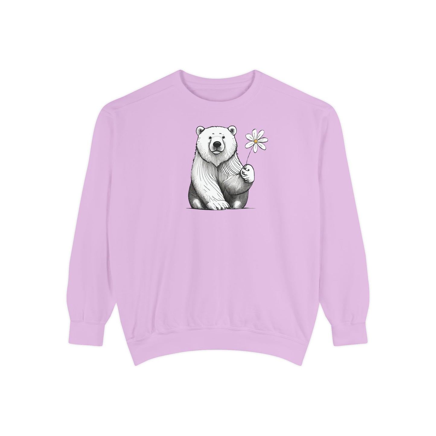 Wildflower Polar Bear Sweatshirt