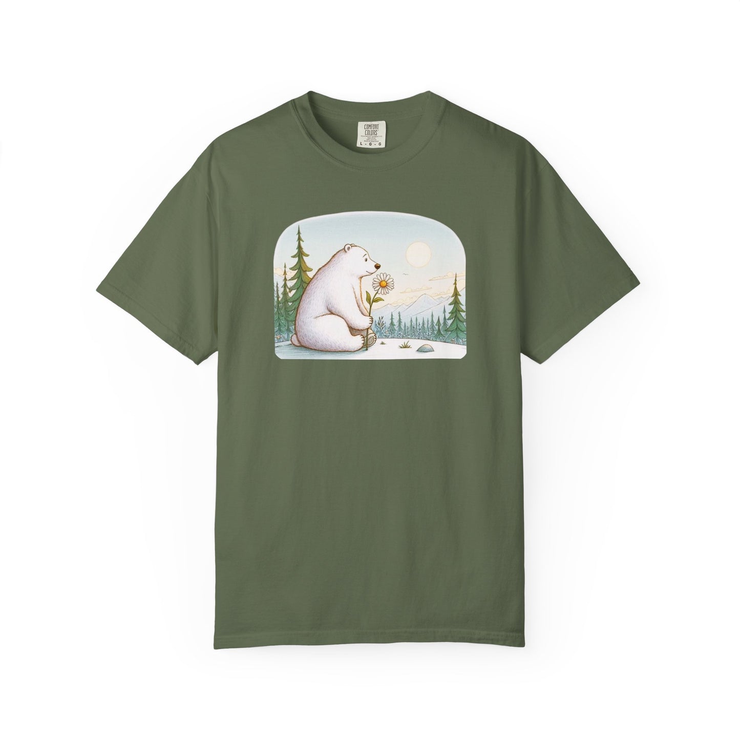 Polar Bear Mountain View Meadow Tee