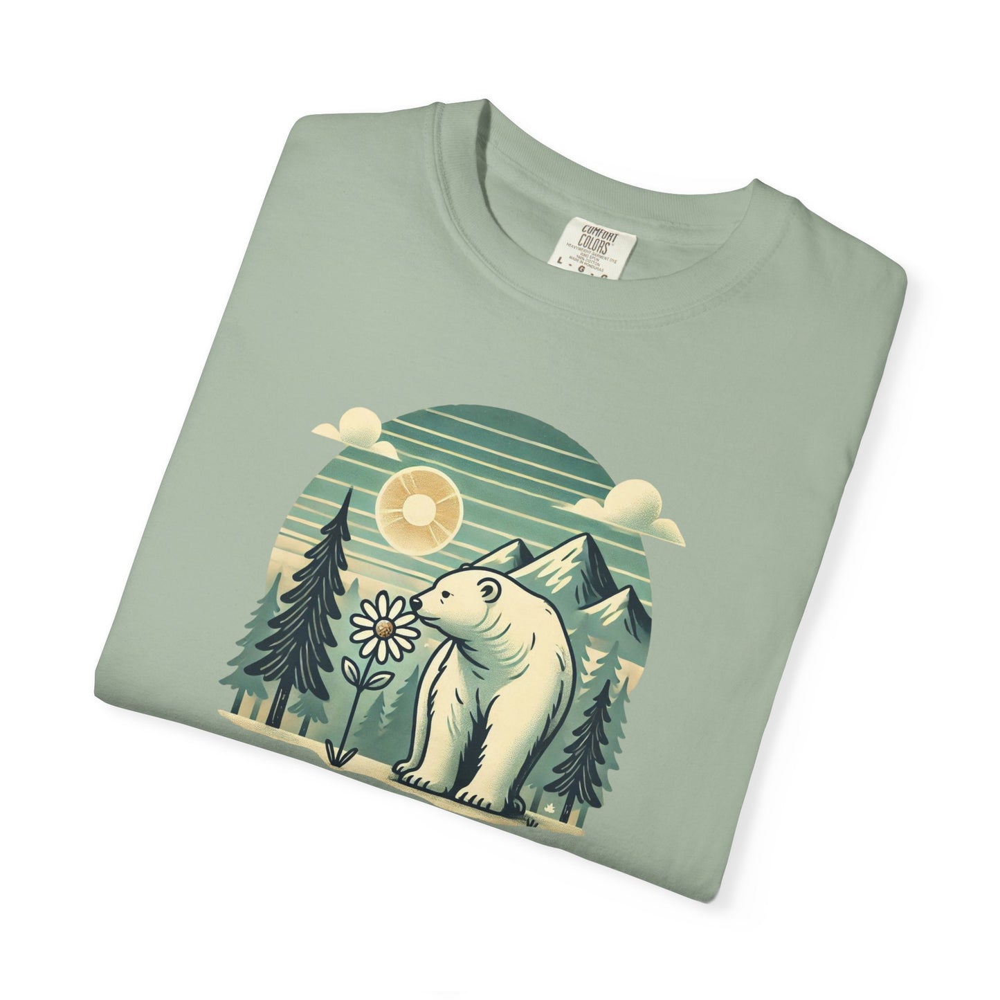 Pine & Daisy Polar Bear Comfort Colors Tee