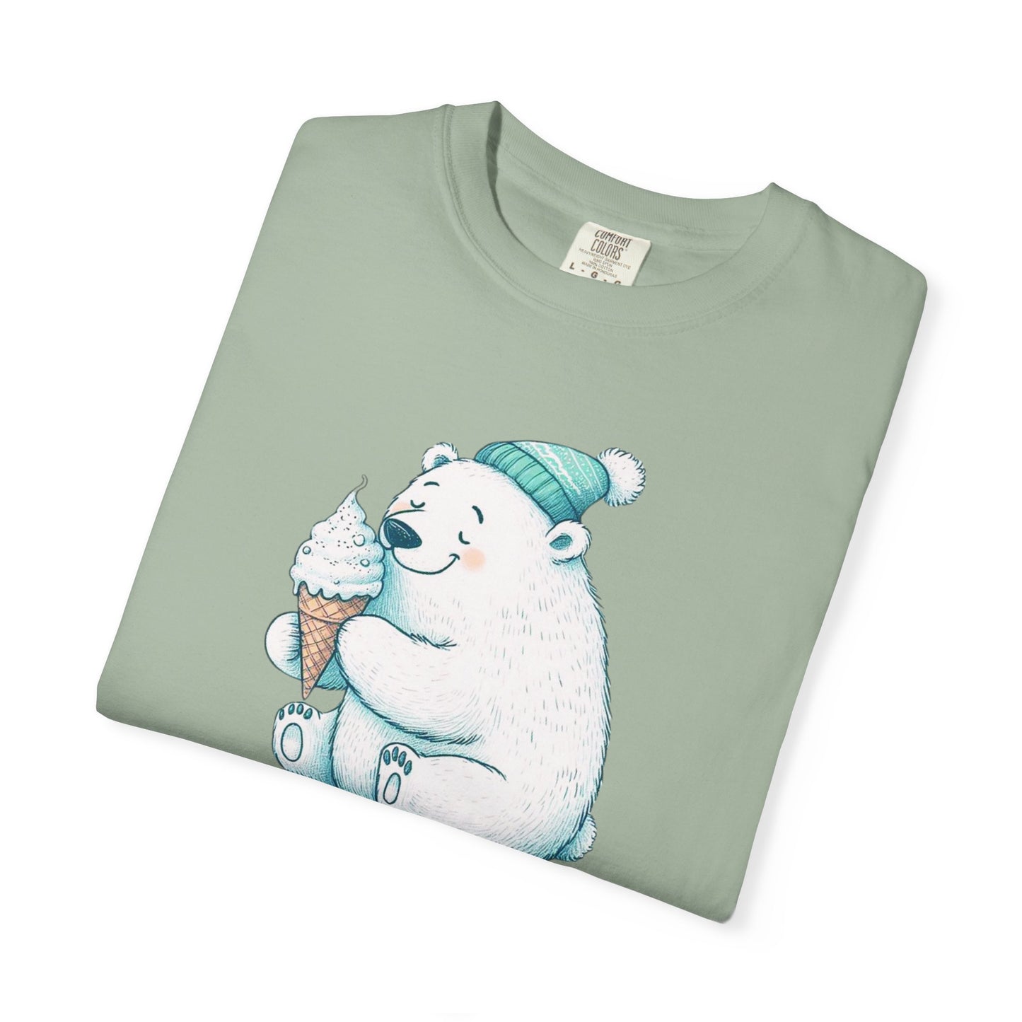 Cozy Cone Polar Bear Comfort Colors Tee