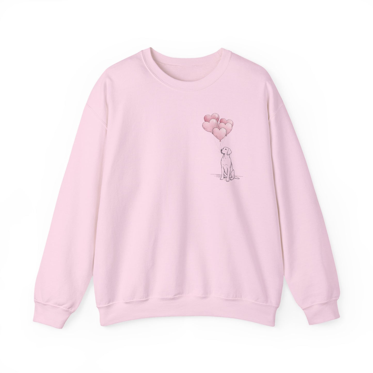 The Infinite Affection Minimalist Pocket Art Sweatshirt