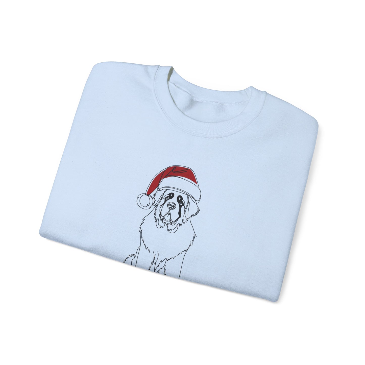 Saint Bernard Christmas Sweatshirt