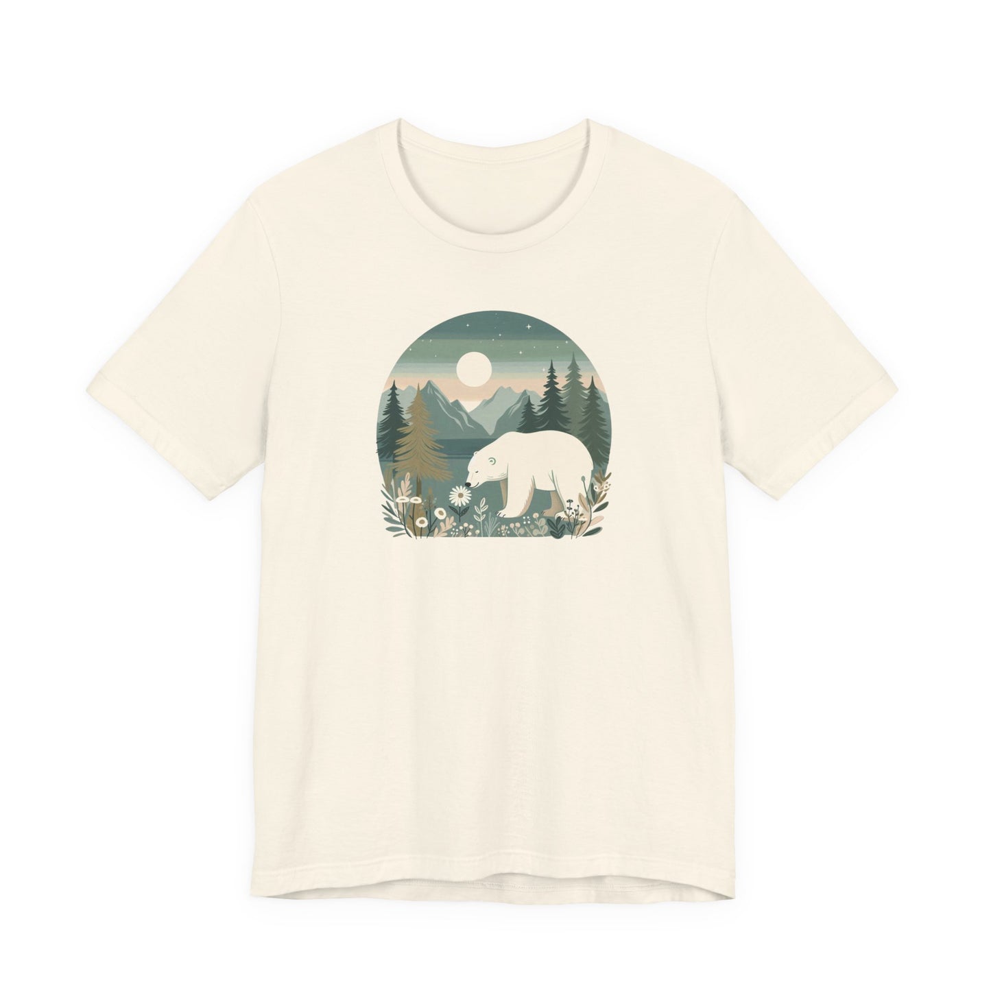 Moonlight Polar Bear Premium Tee | Polar Den Edition