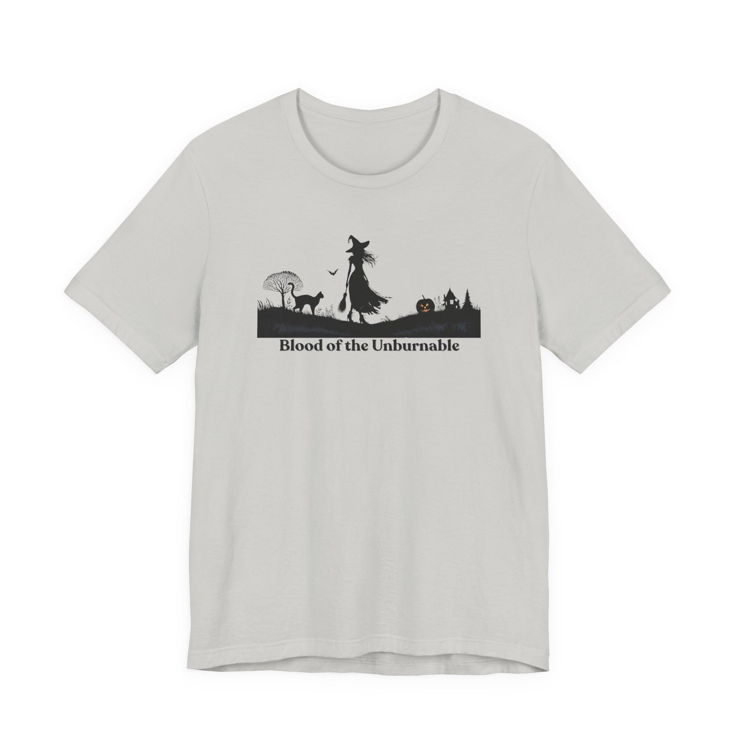 Enchanting Witchcraft T-Shirt | Blood of the Unburnable Witch T-Shirt | Spooky Halloween Graphic Tee