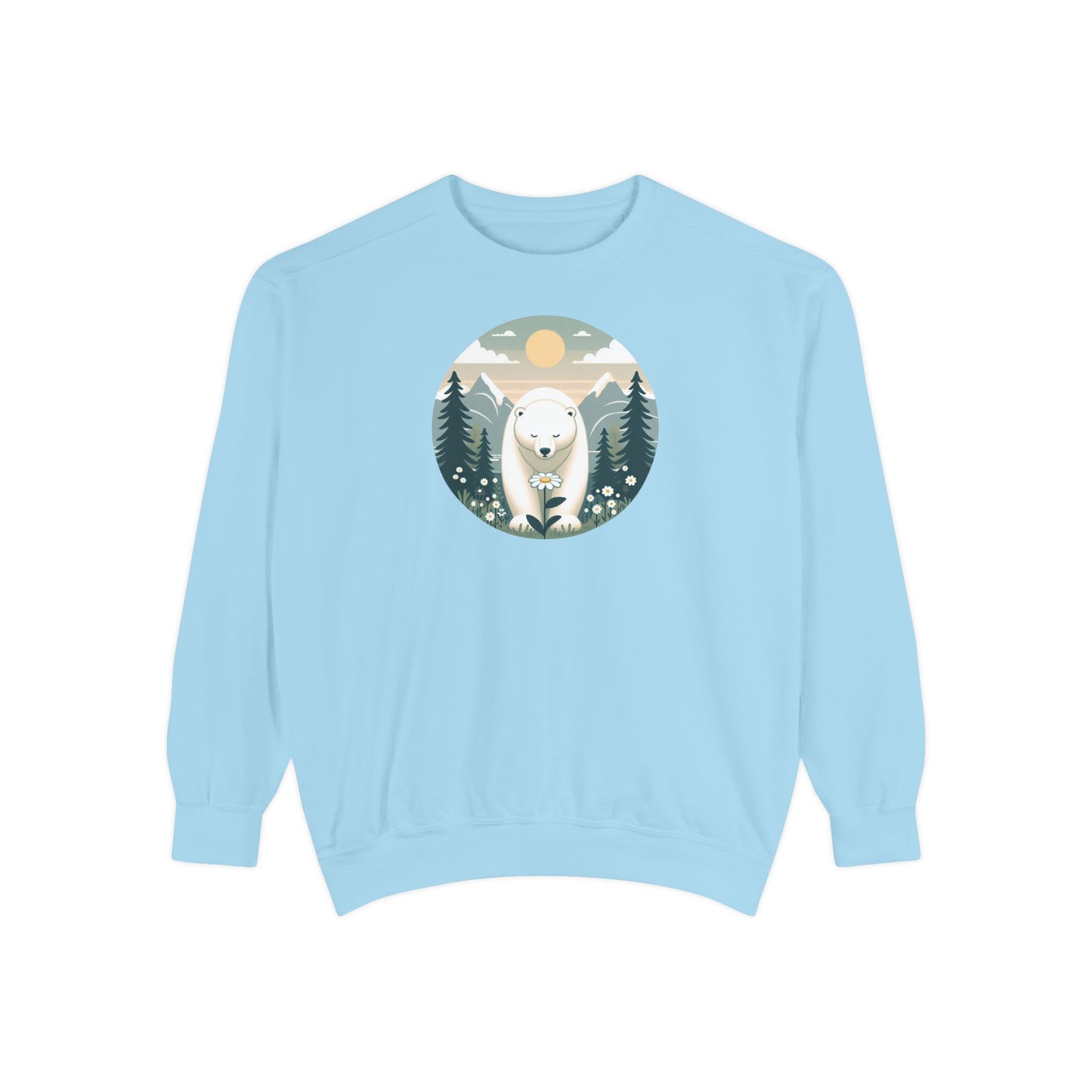 Polar Bear Alpine Comfort Colors Sweatshirt