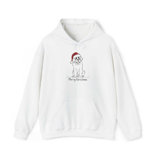 Merry Christmas Saint Bernard Hoodie