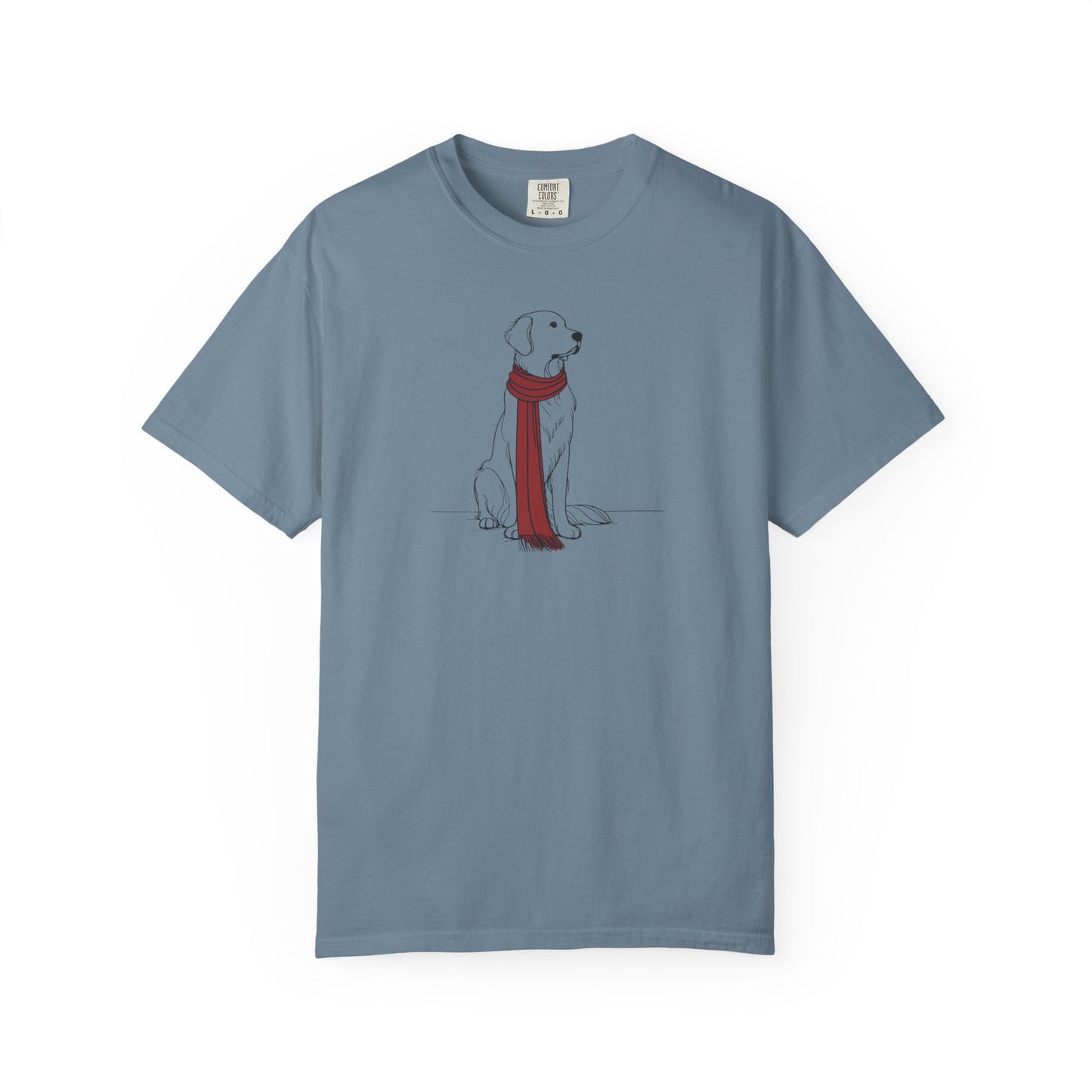 Minimalist Winter Dog Comfort Colors Tee