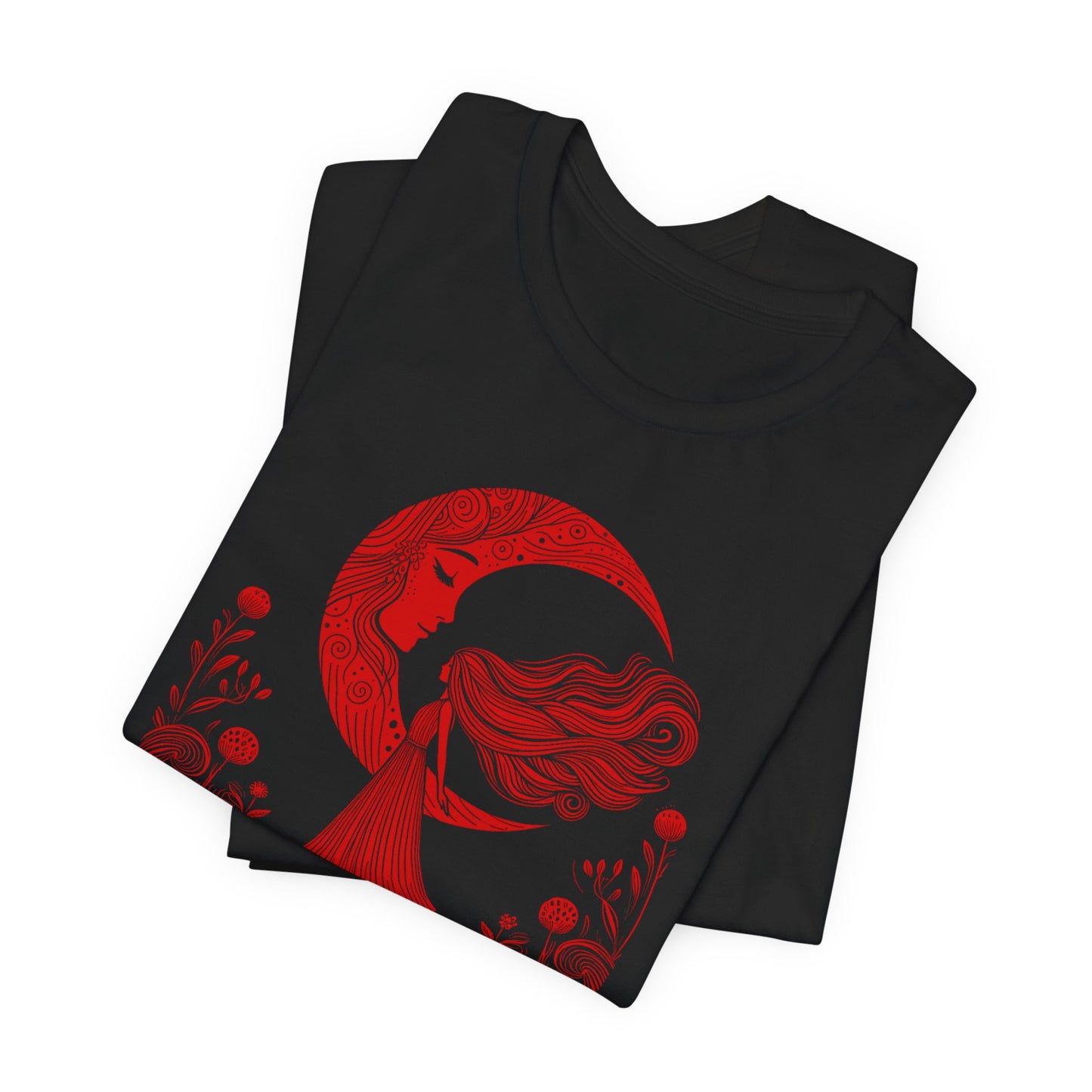 The Weight of Silence Celestial Art T-Shirt | Storybook Den