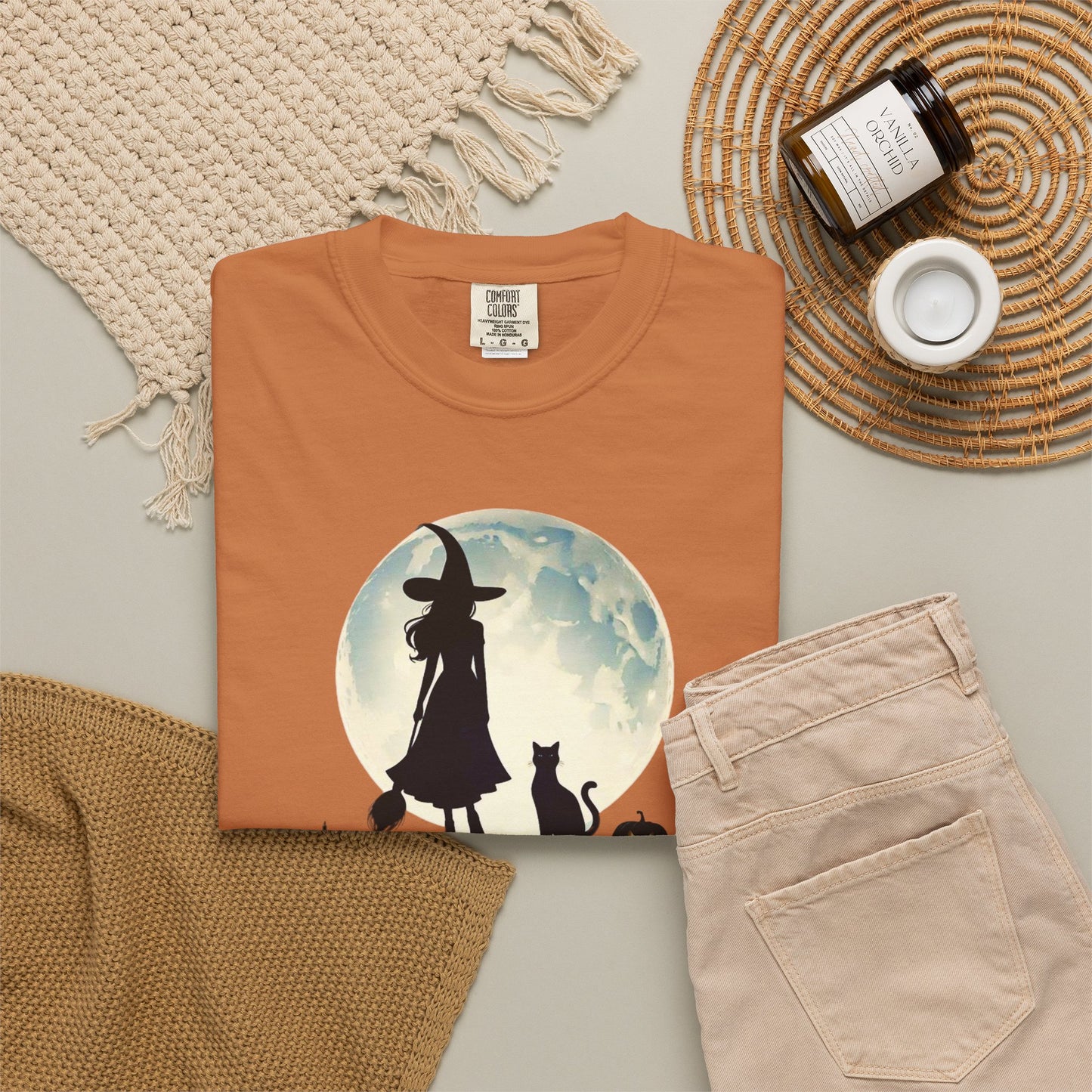Comfort Colors Be A Witch Tee