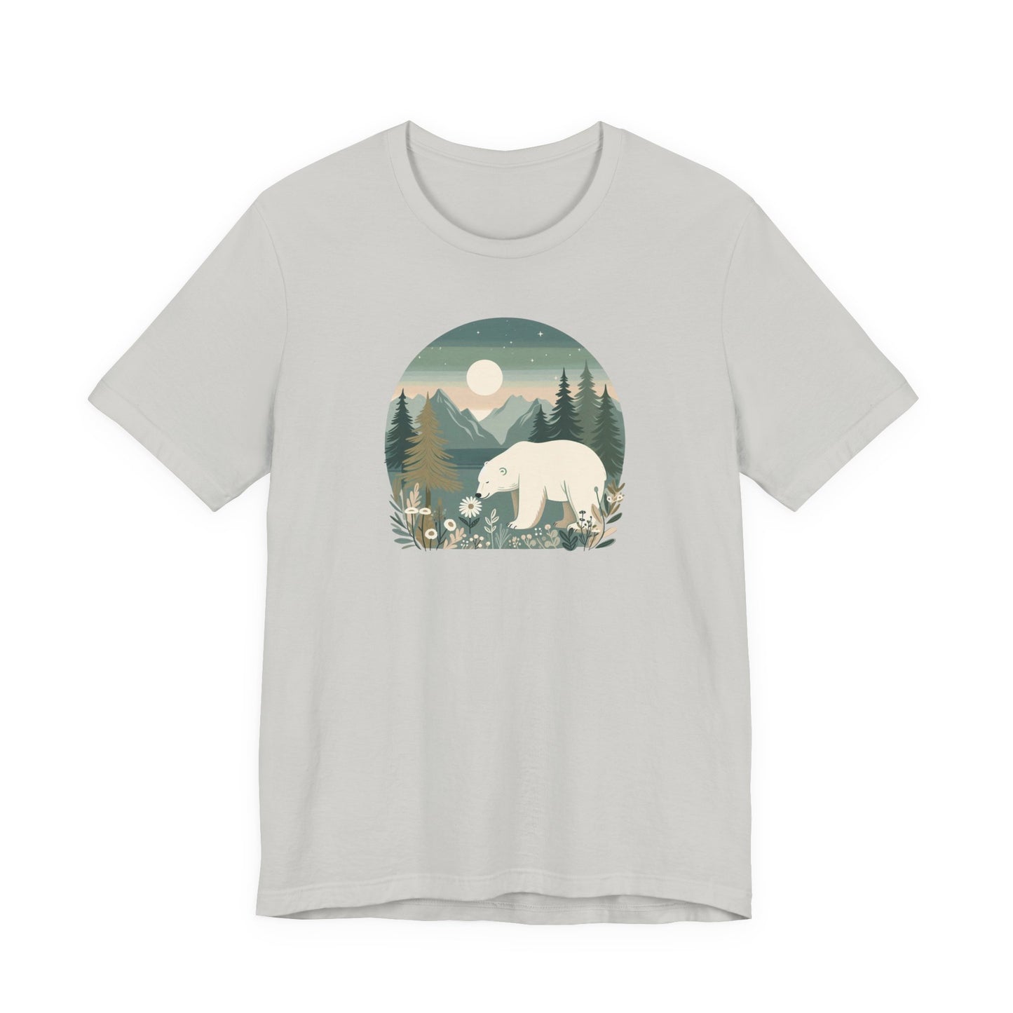 Moonlight Polar Bear Premium Tee | Polar Den Edition