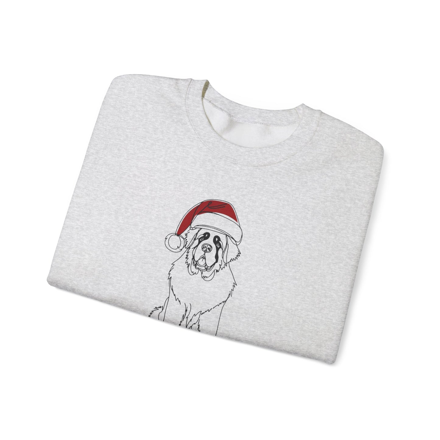 Saint Bernard Christmas Sweatshirt