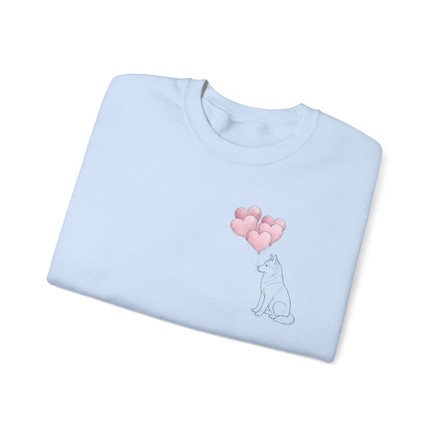 The Heartfelt Howl Husky Art Sweatshirt | Storybook Den