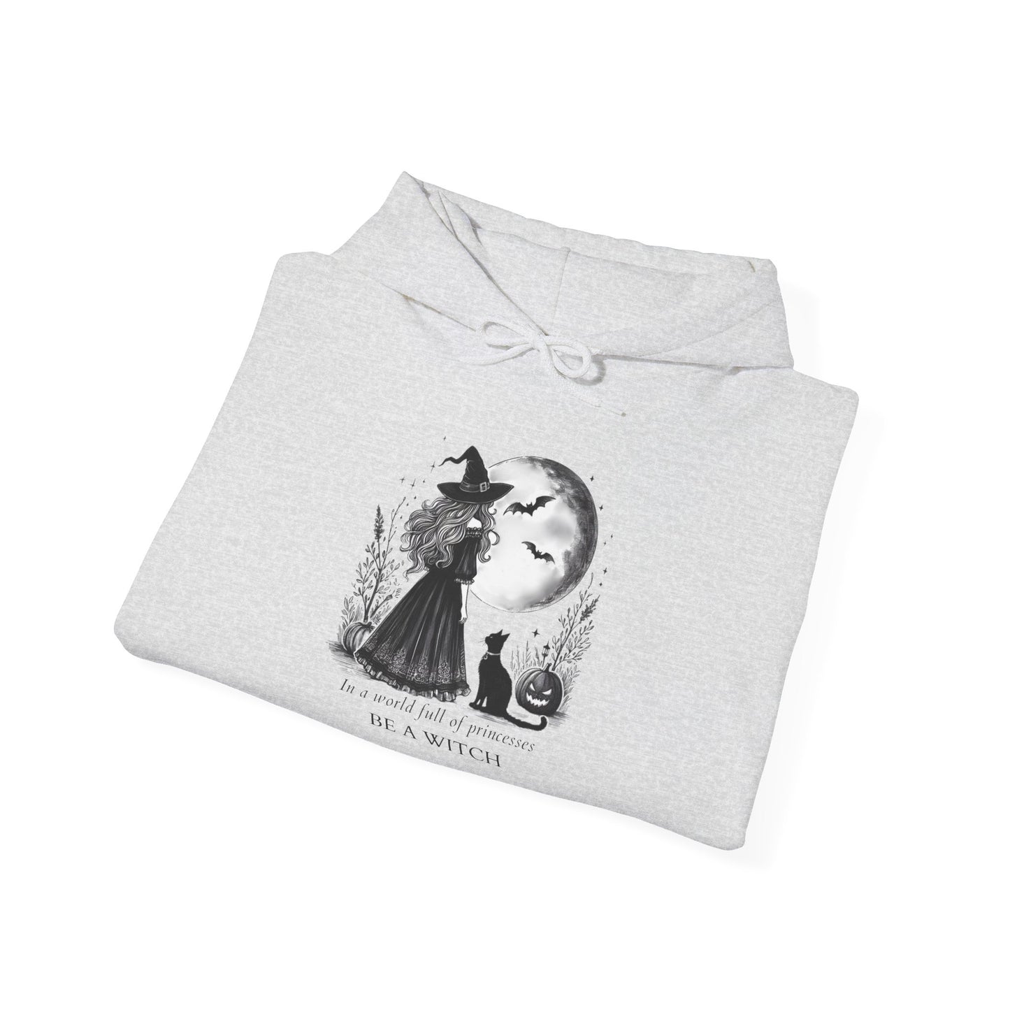 Be a Witch Premium Hoodie | Empowerment Silhouette Graphic