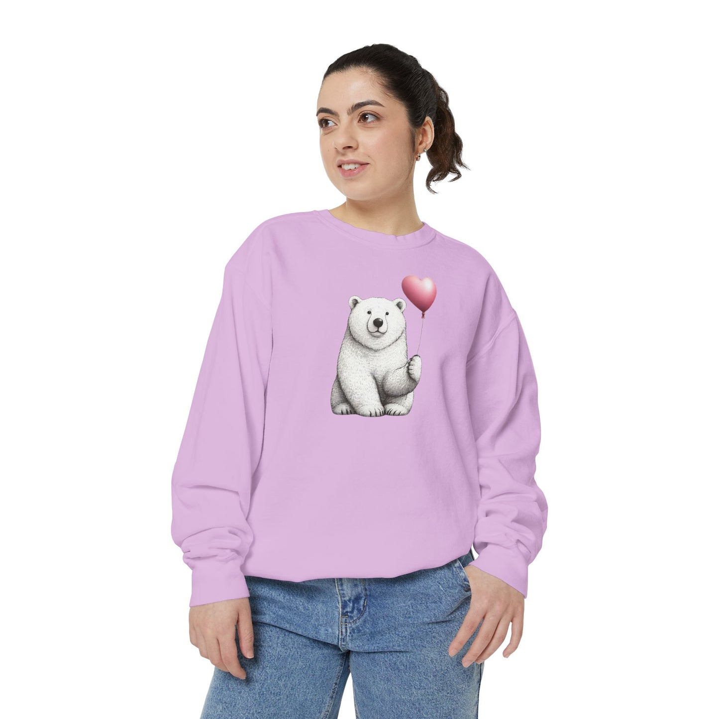Sketch Bear Balloon Sweatshirt